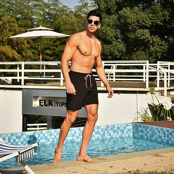 CADITEX Men's 2-in-1 Swim Trunks