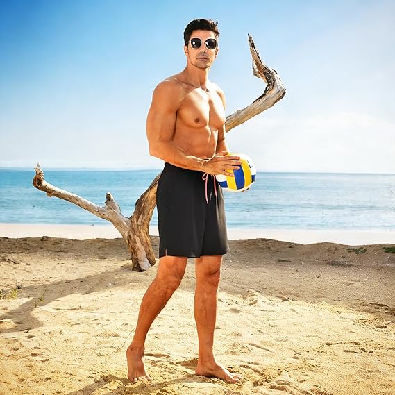 CADITEX Men's 2-in-1 Swim Trunks