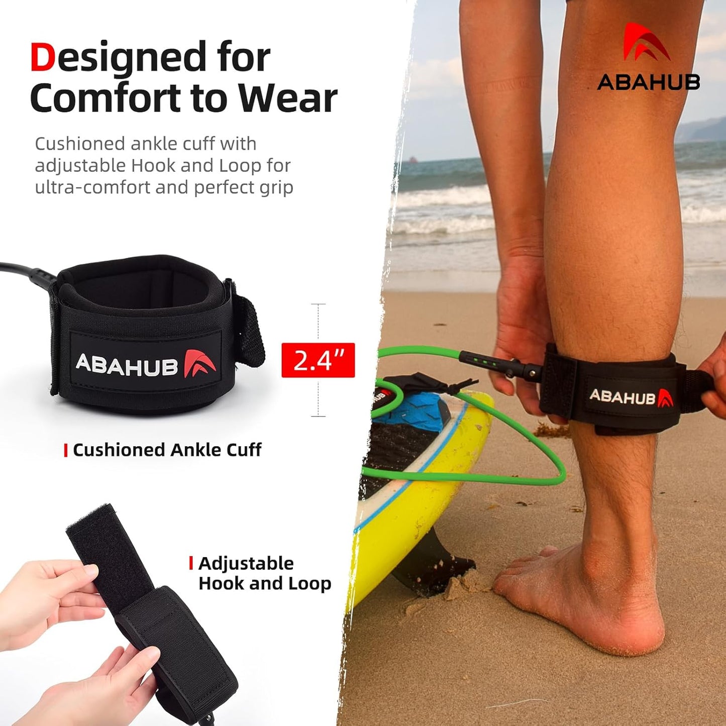 Abahub Surfboard Leash