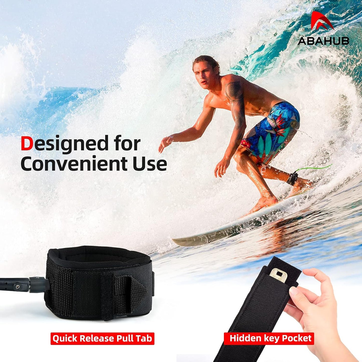 Abahub Surfboard Leash