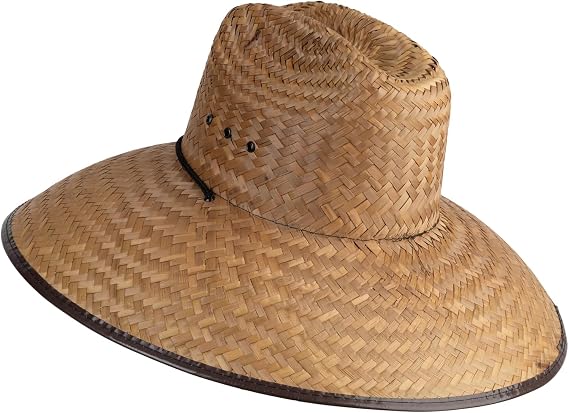 Men's Crushed Beach Straw Hat