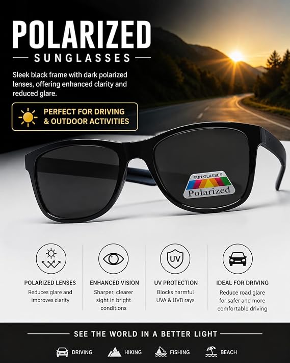 Polarized Sport Sunglasses