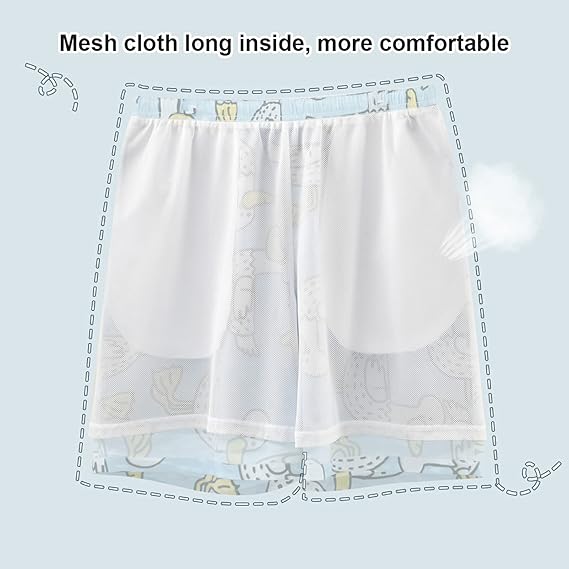 Blue Wave Ocean Men's Swim Trunks
